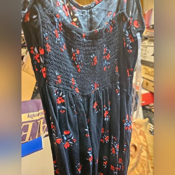 Ladies Black Halter Top Summer Dress - Picture 6 of 8